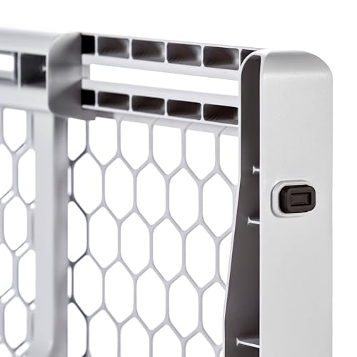 Regalo Safety 28"-42" Extra Wide Expandable Baby Gate for Doorways & Bottom of Stairs, Pressure Mounted Safety Gate for Babies, Toddlers & Pets, Tested & Safe for 30 Years, American Designed and Owned
