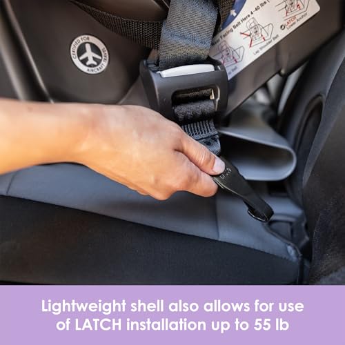 Baby Trend Trooper™ Slim 3-in-1 Convertible Car Seat, Dash Black – Slim Fit, 3-in-1 Growth Modes, Lightweight Design, Adjustable Comfort Padding
