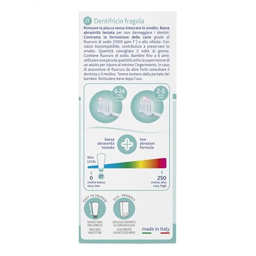 Chicco- Strawberry Flavoured Toothpaste 50 Ml