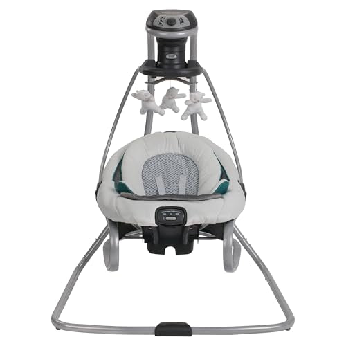 Graco DuetSoothe Swing and Rocker with Removable Swing Seat and 6 Swinging Speeds for Toddler Swing Seat and Swing Chair
