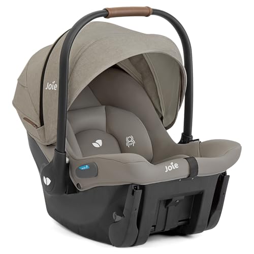 Joie Baby, Kava 3-in-1 Stroller and Mint Latch Car Seat Travel System with Reversible Seat, All-Wheel Suspension, and Flex in-Seat Comfort (Dove)