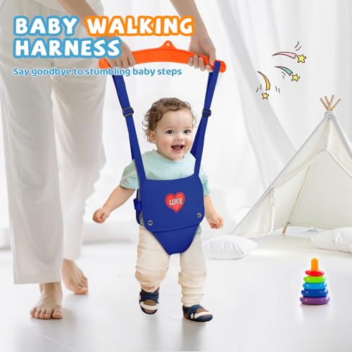 UMIKOOL DIRECT Baby Jumper with Stand, Jumper for Baby 6-24 Months, Baby Jumpers and Bouncers with Adjustable Chain, Easy to Assemble & Store, Infant Jumper for Indoor/Outdoor Play