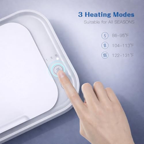 Deluxe Baby Wipe Warmer Dispenser, 3 Heating Modes, Touch Control, Large Capacity, Even Warming for Newborn & Night Use