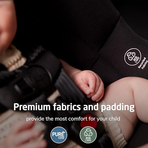 Maxi-Cosi Romi 2-in-1 Convertible Car Seat, Infant Baby Seat, Rear & Forward Facing, 5-40 lbs, 30-50 lbs, Lightweight, Latch Installation, Machine-Washable, Travel-Ready, Sea Shadow
