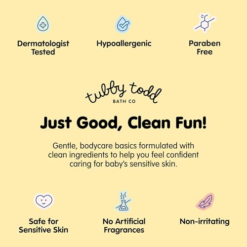 Tubby Todd All Over Ointment, Baby Eczema Cream for Sensitive Skin