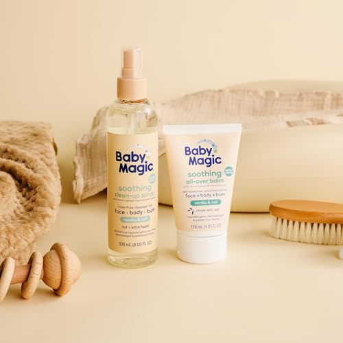 Baby Magic Soothing Clean-Up Spray, Vanilla & Oat, Hypoallergenic, 8 oz