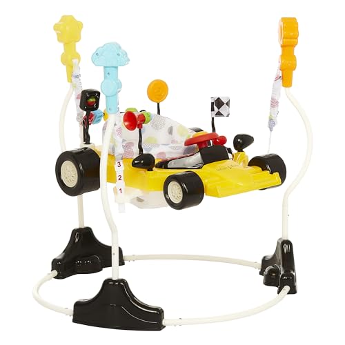 Dream On Me Champ Activity Center and Jumper in Yellow