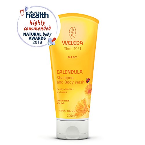 Weleda Baby Shampoo & Body Wash, Calendula, 6.8 Fluid Ounce (Pack of 1)