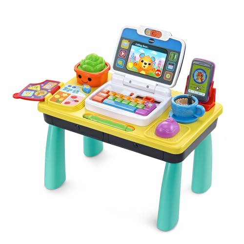 VTech Little CEO Learning Desk Toddler Activity Center, White