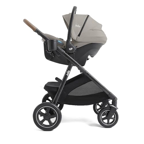 Joie Baby, Ginger DLX Stroller and Mint Latch Car Seat, Travel System (Dove)