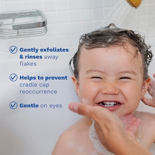 Mustela Foam Shampoo for Newborns - Baby Shampoo for Cradle Cap with Naturally Derived Avocado Oil Polyphenols - Fragrance-Free - 5.07 fl. oz