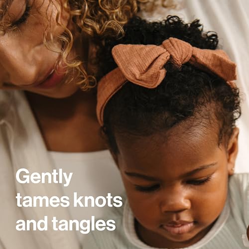 The Honest Company Silicone-Free Conditioner | Gentle for Baby | Naturally Derived, Tear-free, Hypoallergenic | Fragrance Free Sensitive, 10 fl oz