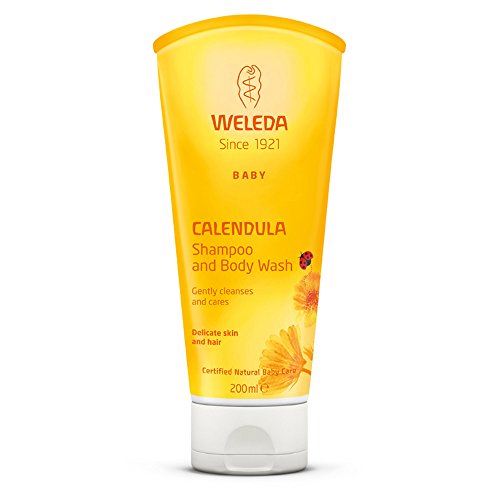 Weleda Baby Shampoo & Body Wash, Calendula, 6.8 Fluid Ounce (Pack of 1)