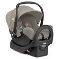 Joie Baby, Rue Lightweight Infant Car Seat & Anti-Rebound Base, Side-Impact Protection, 5-Point Harness, and UPF 50+ Canopy for Newborns and Infants (Dove)