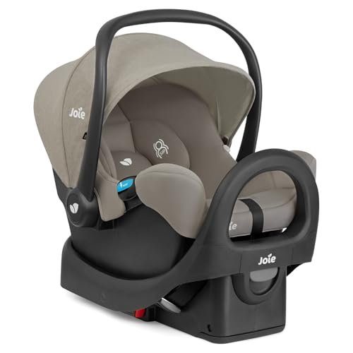 Joie Baby, Kava and Rue Travel System - 3-in-1 Stroller, Lightweight Infant Car Seat & Anti-Rebound Base, All-Wheel Suspension, Reversible Seat (Dove)