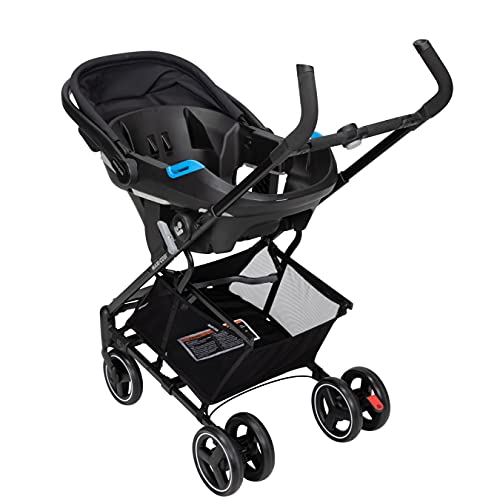 Maxi-Cosi Maxi-Taxi Xt Baby Stroller, Car Seat Caddy, Ultra Compact, Travel System with Ample Storage, Black,