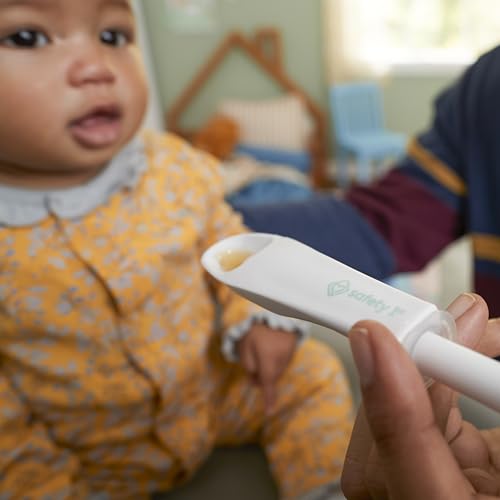 Safety 1st Baby’s 1st SneezyWeezy Kit, Sick Baby Essentials, BoogEase Nasal Aspirator, 3-in-1 Digital Thermometer, Medspoon, Infant Set, Easy-Clean, Medicine Feeding Spoon