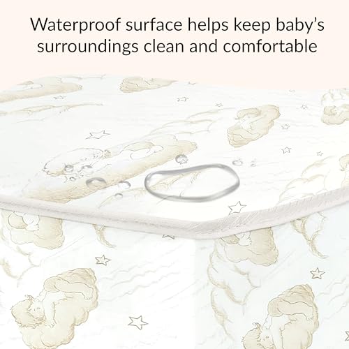 Dream On Me Twilight 5” 88 Coil Inner Spring Crib & Toddler Mattress – Brown Cloud, Greenguard Gold & BSA Certified, Waterproof & Stain-Resistant Cover, Fits Standard Full-Size Cribs & Toddler Beds