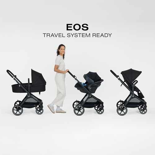 Cybex EOS 2-in-1 Stroller, Moon Black