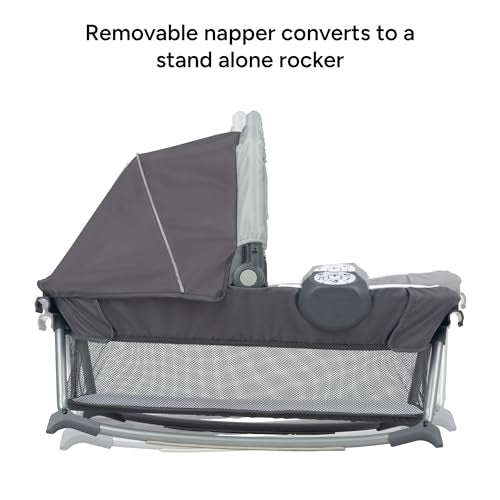 Baby Trend Simply Smart Nursery Center Playard, Dash Pink