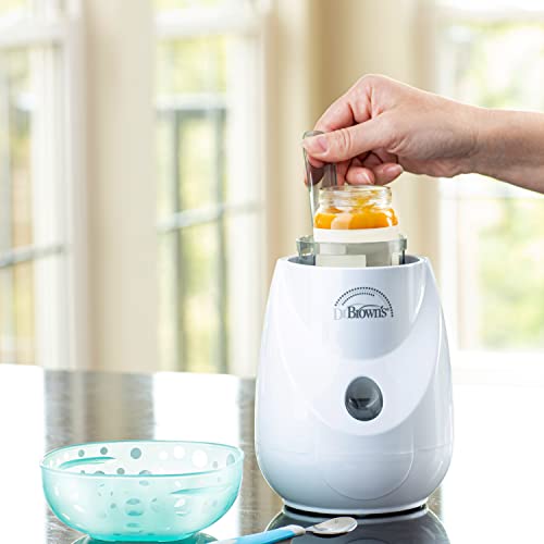 Dr. Brown's Insta-Feed Baby Bottle Warmer and Sterilizer for Baby Bottles and Baby Food Jars, BPA-Free Plastic