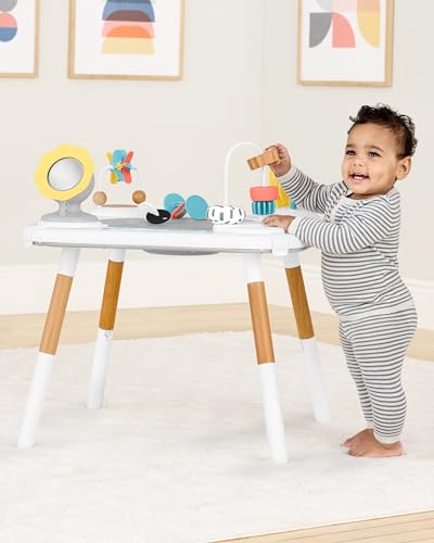 Skip Hop Discoverosity Montessori-Inspired 3-Stage Activity Center & Play Table for Baby Ages 4m+