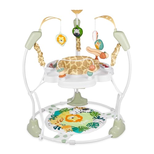 Otrolepota Baby Activity Center, Infant Jumpers and Bouncers with Music, Lights, Infant Toys, 360°Rotating Seat, 3 Adjustable Heights, Baby Play and Learning Center for 6+ Months