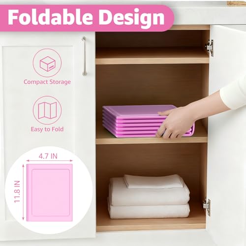 Collapsible Baby Bathtub, Toddler Bathtub with a Drain Plug, Folded for Storage Without Assembly, Suitable for Newborns to Toddlers, Portable Bathtub for Outdoor Travel, Pink