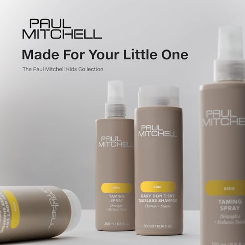 Paul Mitchell Baby Don’t Cry Shampoo, Kids Wash, Tear Free, For All Hair Types , 10.14 Fl Oz (Pack of 1)