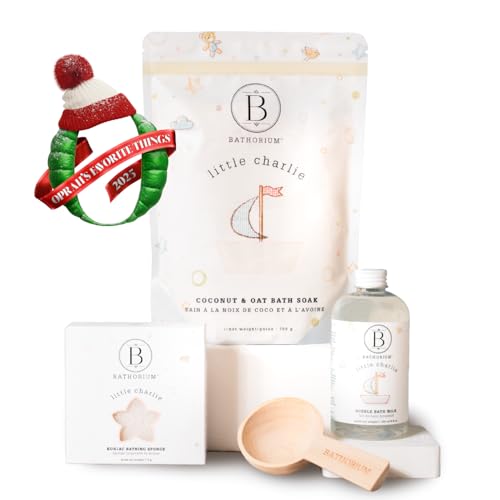 Bathorium Little Charlie Konjac Baby Sponge, Plant-Based, 1 Sponge
