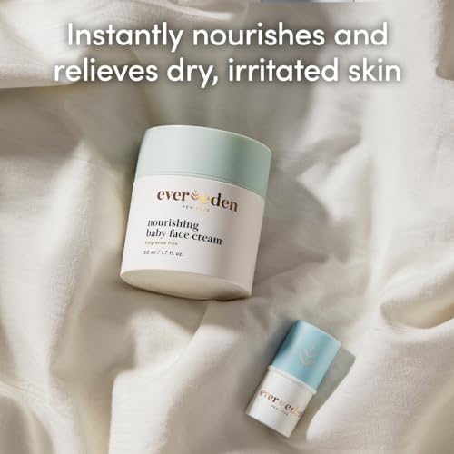 Evereden Kids & Baby Lip Balm, Moisturizes Dry & Chapped Lips, Unscented