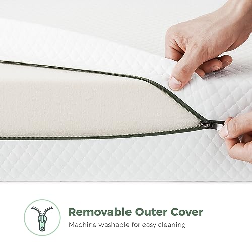 Dourxi Crib Mattress, Dual-Sided Comfort Baby and Toddler Bed Mattress