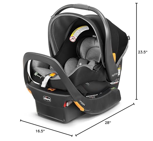 Chicco KeyFit Max ClearTex Rear-Facing Infant Car Seat and Baby Carrier