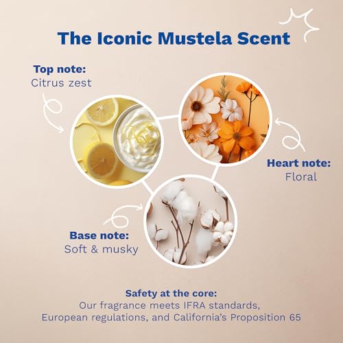 Mustela Gentle Cleansing Gel - Baby Wash for Delicate Skin and Hair - Newborn-Safe Cleanser - Crafted with Natural Avocado Perseose - Various Sizes - 25.35 fl. oz.