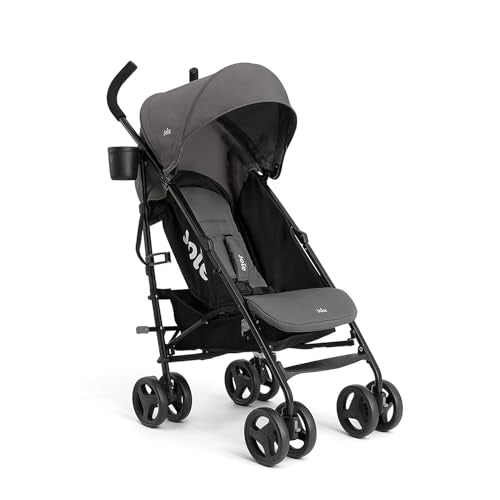 Joie Baby, Tansy Umbrella Stroller, Lightweight, Compact Folding with Multi-Position Recline – Travel-Friendly Stroller (Thunder)