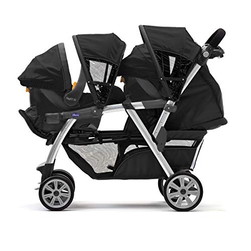 Chicco Cortina Together Double Stroller, 2-Seat, Foldable