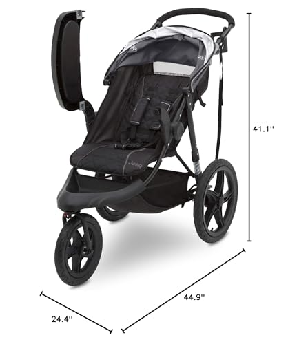 Jeep Classic Jogging Stroller by Delta Children, Grey