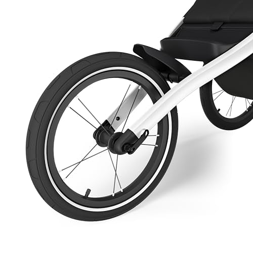 Thule Glide 3 Single Child All-Terrain & Jogging Stroller, Lightweight, air-Filled Tires, Twist Hand Brake, Fixed Front Wheel