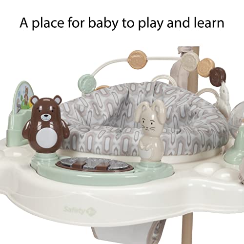 Safety 1st Bob-and-Twist Baby Activity Center, 3-in-1 Play Center, Bouncer, and Baby Jumper, Dunes Edge, Folding