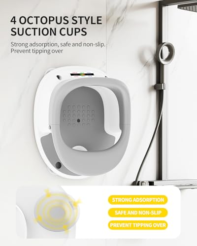 Baby Bath Seat for Babies 6 Months & Up, Bath Seats for Babies Sitting Up, Open Design, Non-Slip, Compact Toddler Bath Seat.