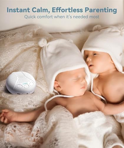 FamiBaby Sound Machine Sleep Soother - Mom-Like 'Shh!' Sound for Baby Kids