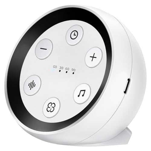 Sound Machine Baby Patter for Sleeping Cute White Noise Machine for Baby Kids Adults with 32 Soothing Sounds 32 Volume Levels Brown Noise Machine with 4 Timer Memory Funtion for Travel Office Privacy