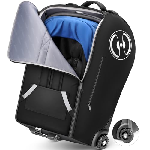 YOREPEK Infant Car Seat Travel Bag for Airplane with Wheels