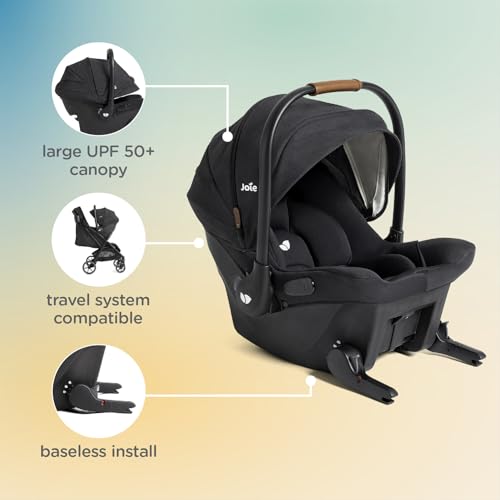 Joie Baby, Nutmeg Stroller & Mint Latch Car Seat, Travel System (Shale)