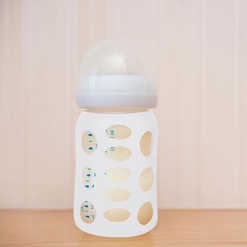 Hohopeti 8 Pcs Silicone Baby Bottle Cover Feeding Baby Bottle Sleeve