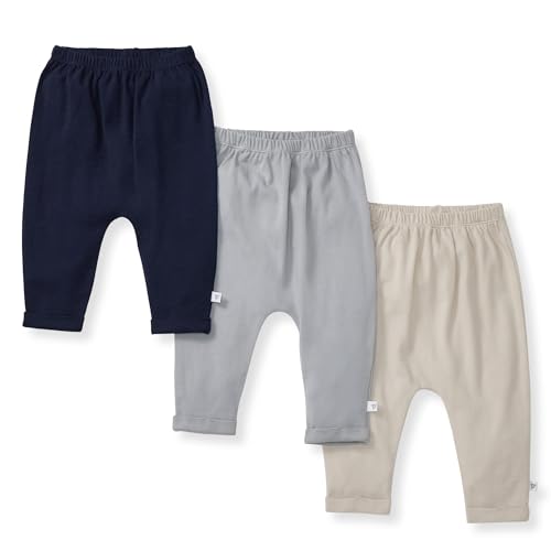 Burt's Bees Baby Unisex Baby Sweatpants, Knit Jogger Pants, 100% Organic Cotton Pants