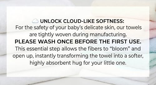 Gucilulu Hooded Baby Towel - Premium Soft Bath Towel for Baby, Newborn,Infant - Ultra Absorbent,Natural Baby Stuff Towel, Soft Coral Velvet Coral Fleece Bath Towel for Boys and Girls (Happy Dinosaur)