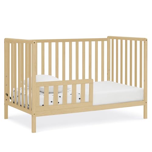 Delta Children Heartland 4-in-1 Convertible Crib, Natural