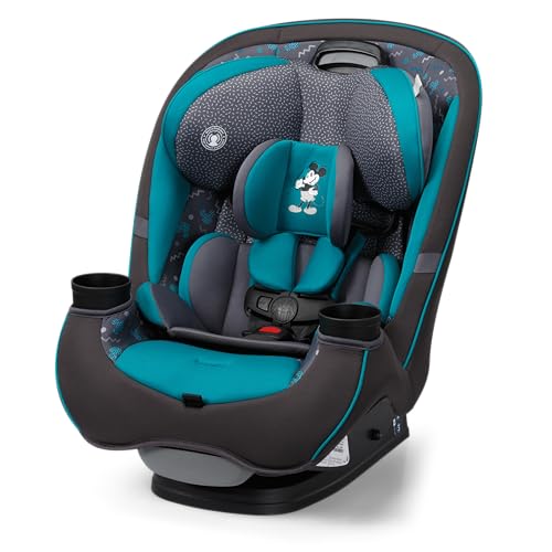 Disney Baby Grow and Go All-in-One Convertible Car Seat, Infant to Toddler Carseat, Mickey Sprinkle