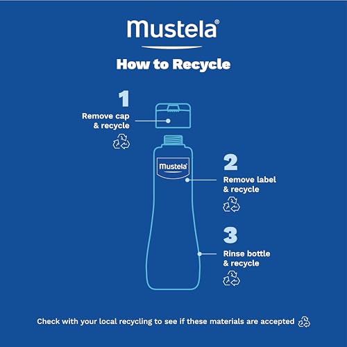 Mustela Gentle Shampoo with Natural Avocado Perseose - Formulated for Babies' and Children's Delicate Hair, Sensitive Skin, and Scalps - Newborn Safe - Various Sizes - 1 or 2-Pack